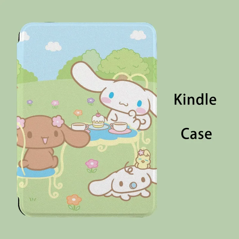 Sanrio Olá Kitty Caso para Kindle 10th Gen Paperwhite, Capa De Suporte De Silicone Macio, Wake Sleep Capa Do Livro, 5 4 3 2 1 6\