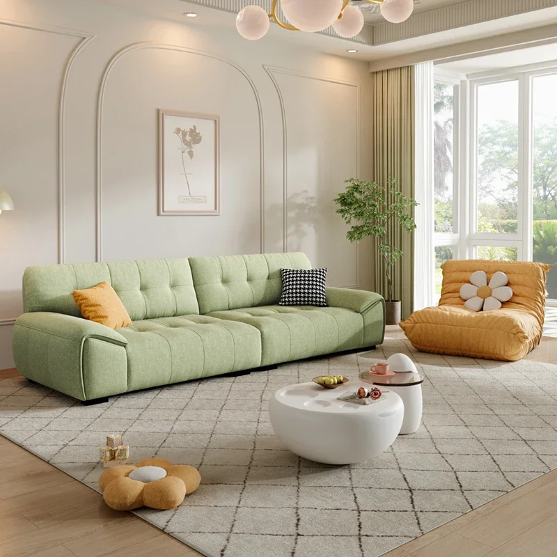 

Floor Luxury Living Room Sofas Individual Designer Love Seat Nordic Bedroom Living Room Sofas Puffs Sillon Cama Home Furniture