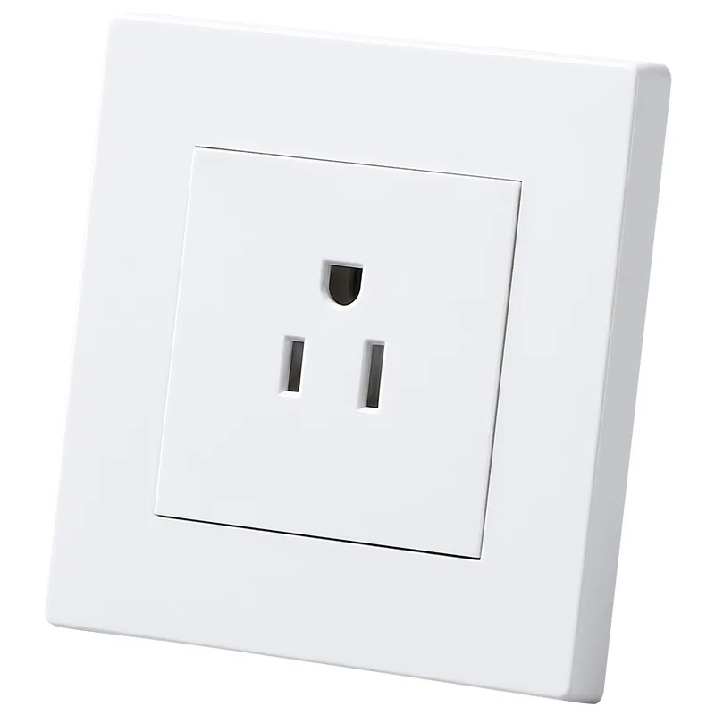 USA Wall Power Outlet Socket Plug Adapter Charger 250V 15A Single Socket American Standard