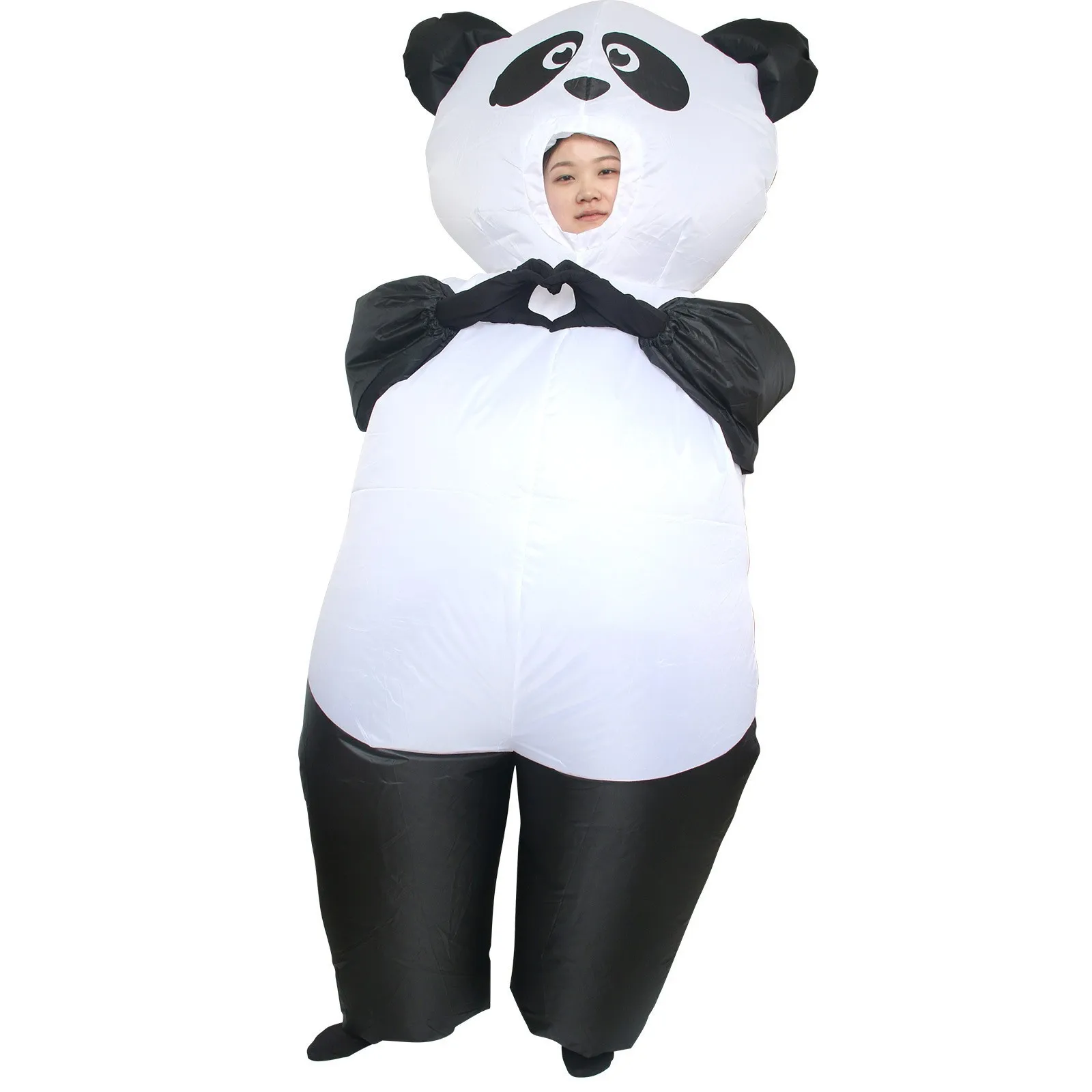 Cute Cartoon Giant Panda Inflatable Suit Panda Performance Doll Costume Performance Activities Halloween Props