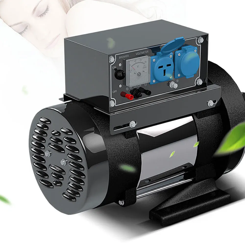 220V All-Copper Diesel Generator Set 3KW Single-Phase Single Small Domestic Gasoline Generator