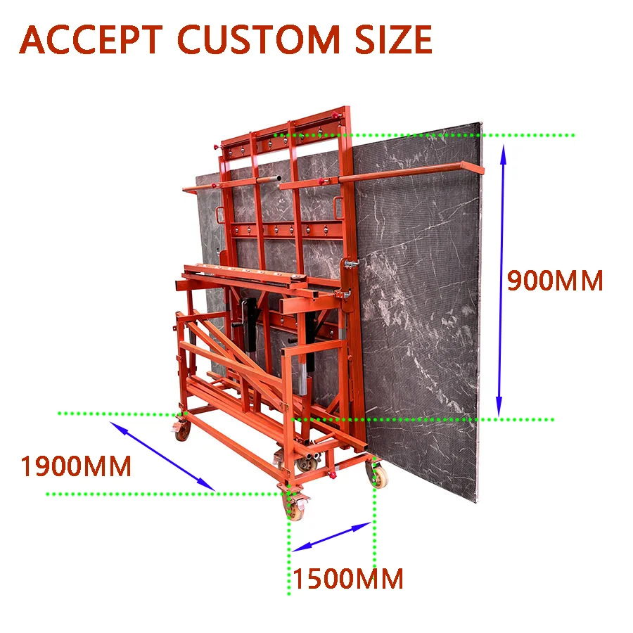 Factoey New Marble Installation Cart For Stone Marble Granite Quartz In Construction And Retail Industries