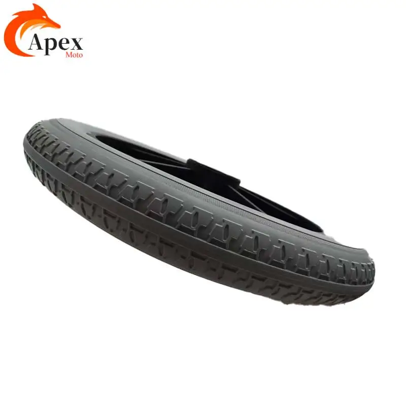 High Quality 14x1.75 Solid Tire with Hub for 14 Inch Wheelchair Rear Medical Accessories