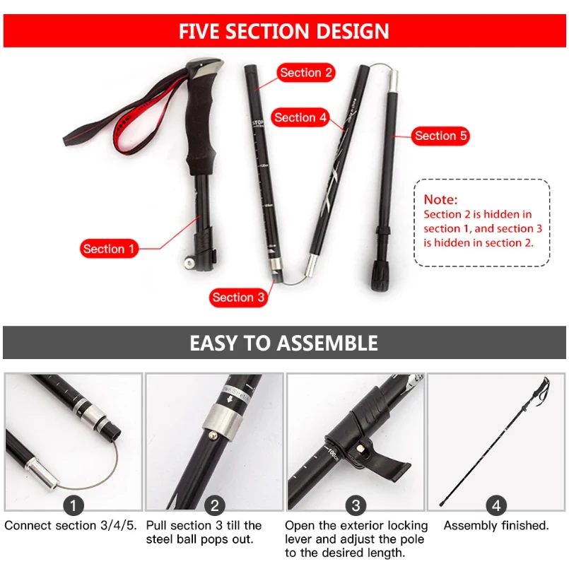 Collapsible Trekking Pole 3