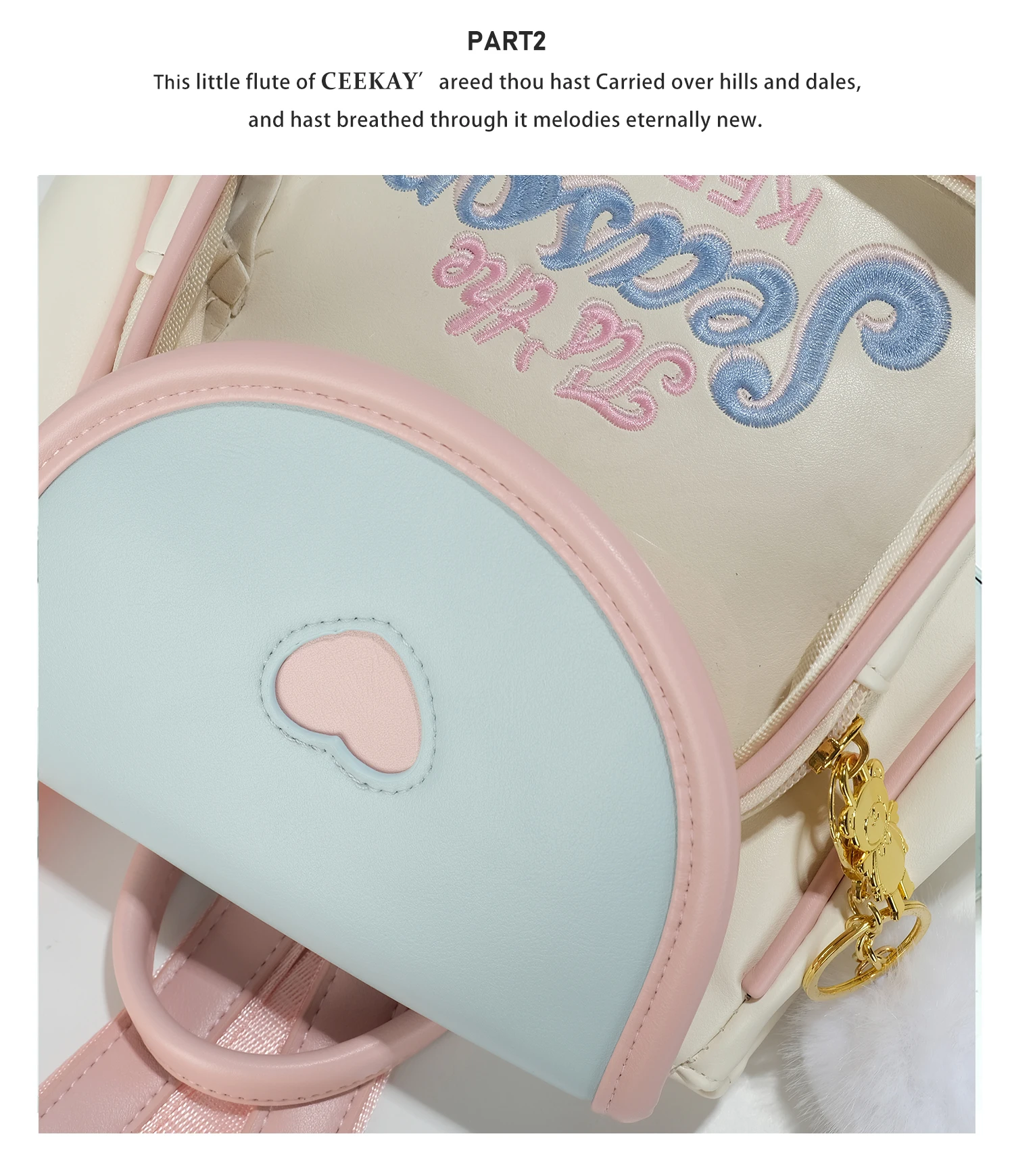 Japanischer Original-Süßigkeitsfarbe ist süßer süßer Lolita-Ltabag-Rucksack für Frauen 2025, neuer High-End-Mädchen-vielseitiger kleiner Rucksack