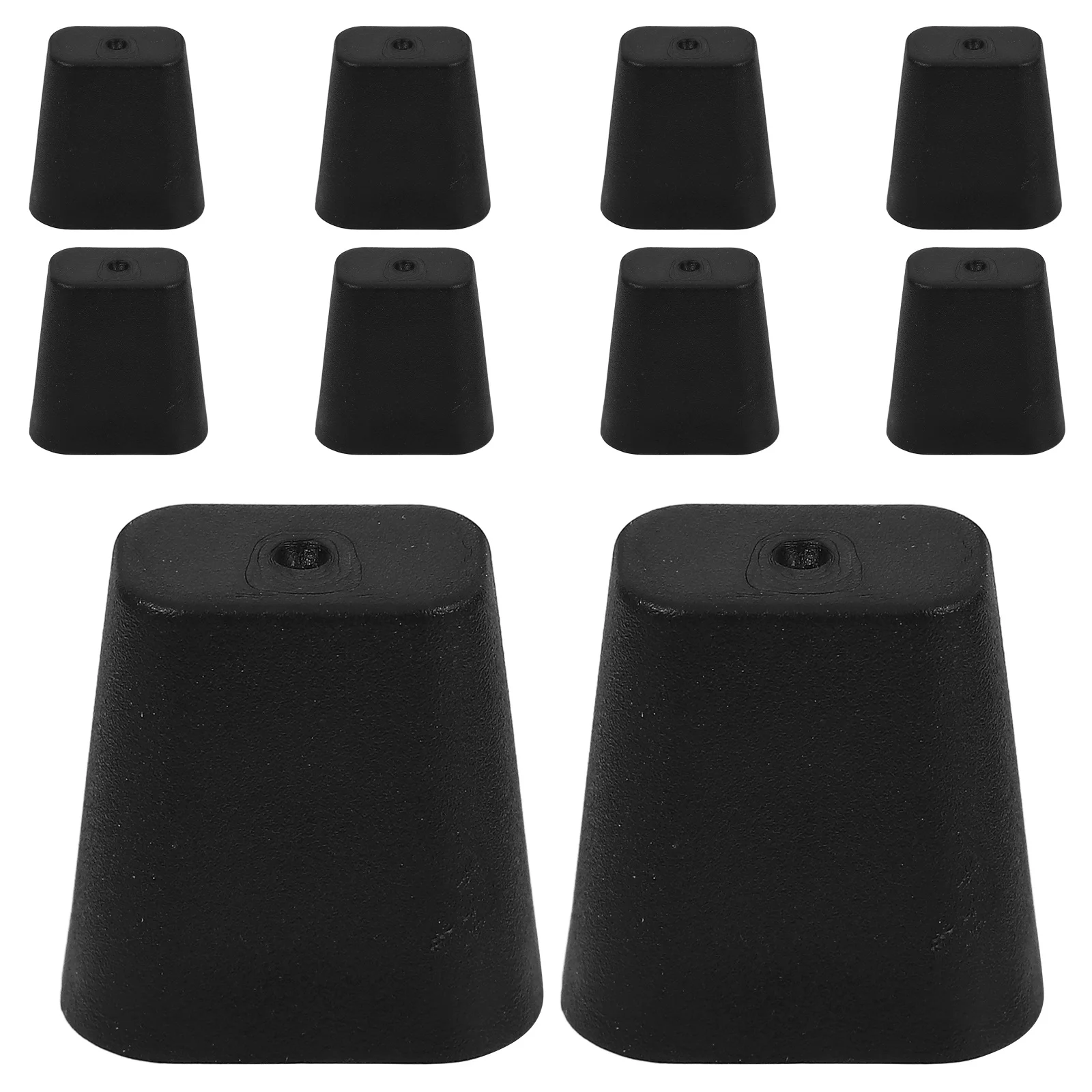 

10pcs Sink Rack Rubber Feet Black Grid Protective Pad For Kitchen Dish Drying Rack Drain Protector Replacement Feet Non-Slip