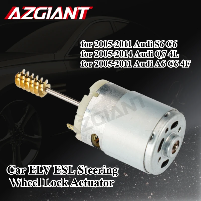

RS-385 For Audi S6 C6 Q7 4L A6 C6 4F Car ELV ESL Steering Wheel Lock Actuator Motor DC 12V Universal Handle power accessories
