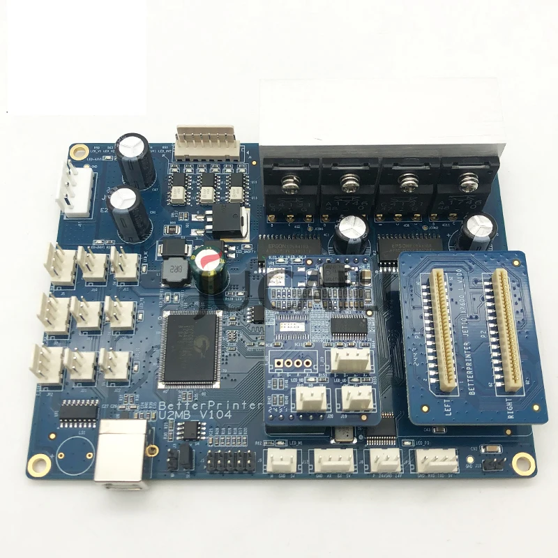 Jucaili Betterprinter U2MB_V104 XP600 Single Head Carriage Board for EPS XP600 Head for Eco Solvent Printer Mother Board