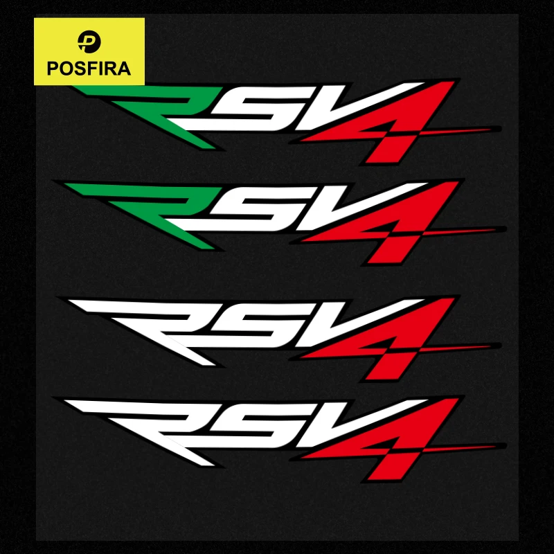 Motorcycle Stickers Vinyl Decals for Aprilia RSV4 1100 1000 Accessories 2010-2024 2021 2019 2018 2016 2011 Graphics Logo Emblem