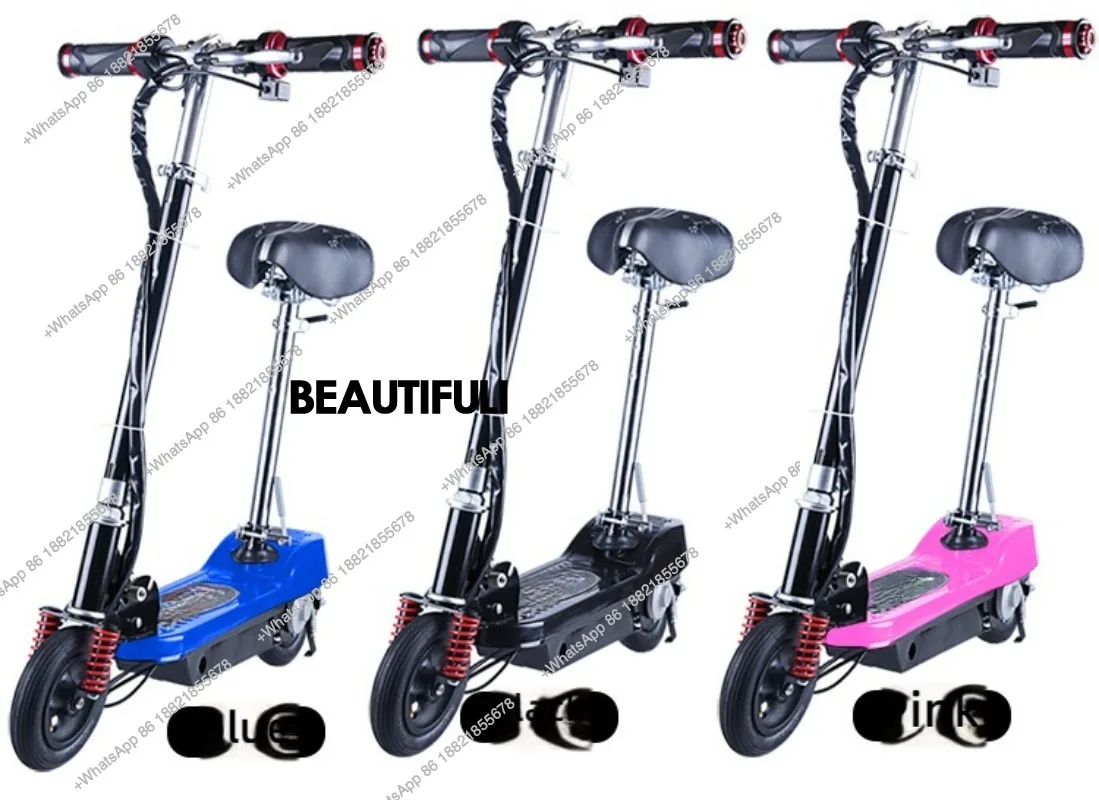 Driver's Representative  Folding Electric Bicycle Adult Portable Commuting Two Wheeled   Electric Dirt Bike