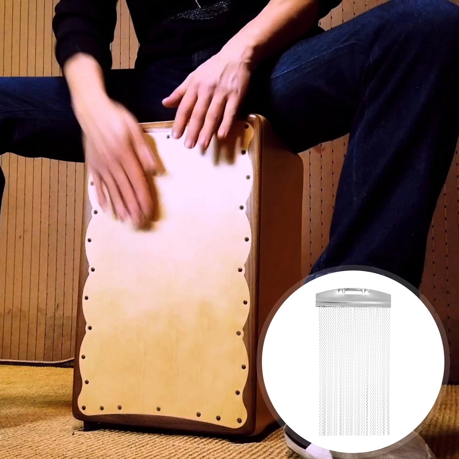 

Wire Metal Rust-Proof Belt For Percussion Accessory Equalizer Snare Wire Durable Drum String Belt For Snare Drum