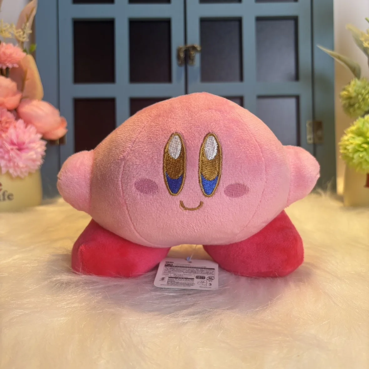 Kawaii Star Kirby Grey Kirby Ghost Kirby Pink Blue Green Red Plush Toy Cute Star Kirby Heart Doll Kid Birthday Gift