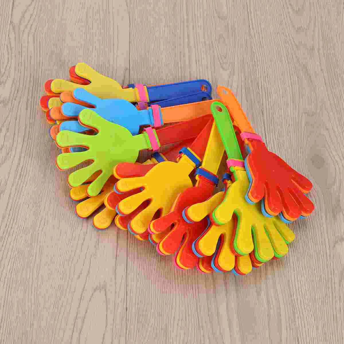 

12 Pcs Hand Clapper Toy Clappers Noisemakers Kids Plastic Childrens Football Sports