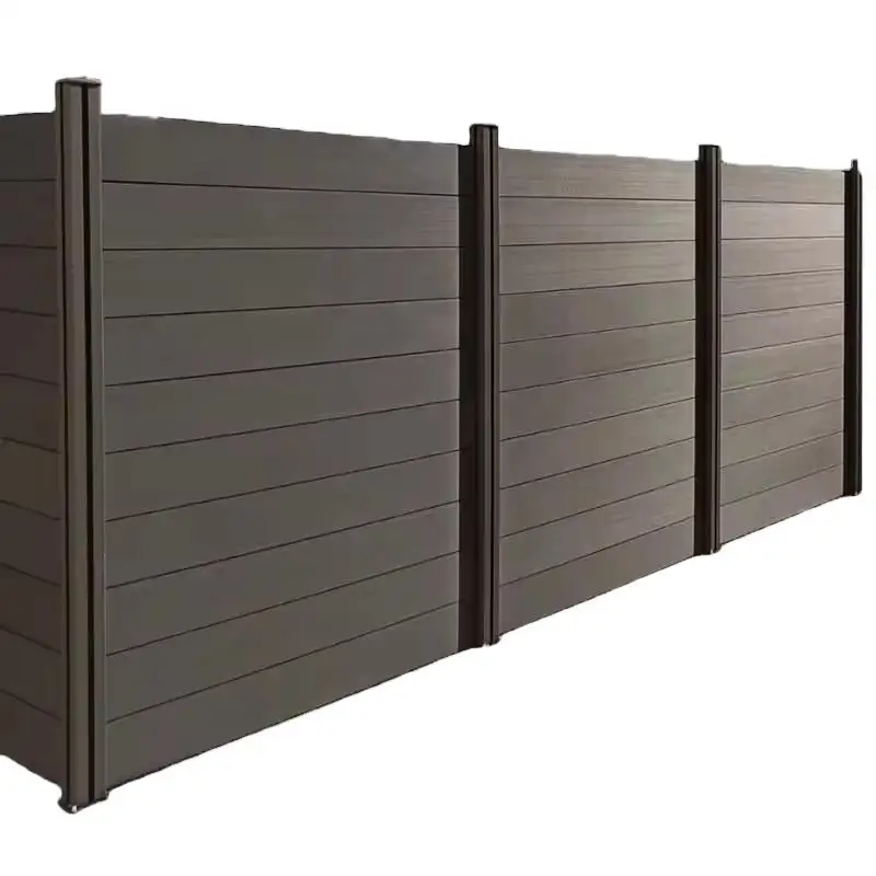 Privacy WPC Fence Panel 12mm All-Weather UV & Termite Proof, Snap Lock System for Garden/Backyard