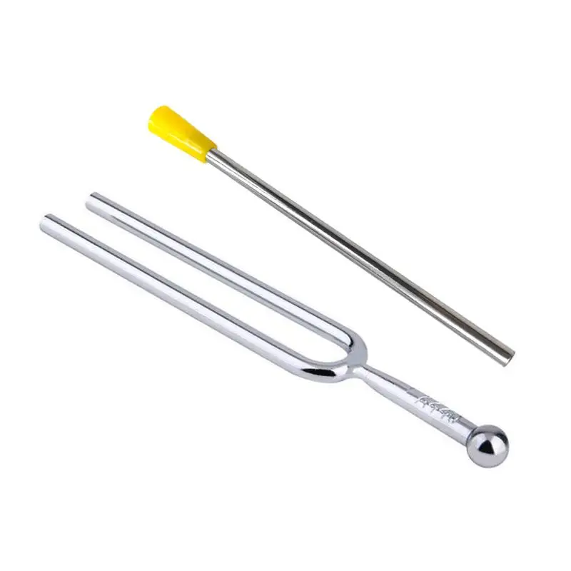 

1/2Pcs Metal Resonance Fork Standard Musical Tuning Fork For Piano Guitar Violin Instrument Teaching Practice Tune