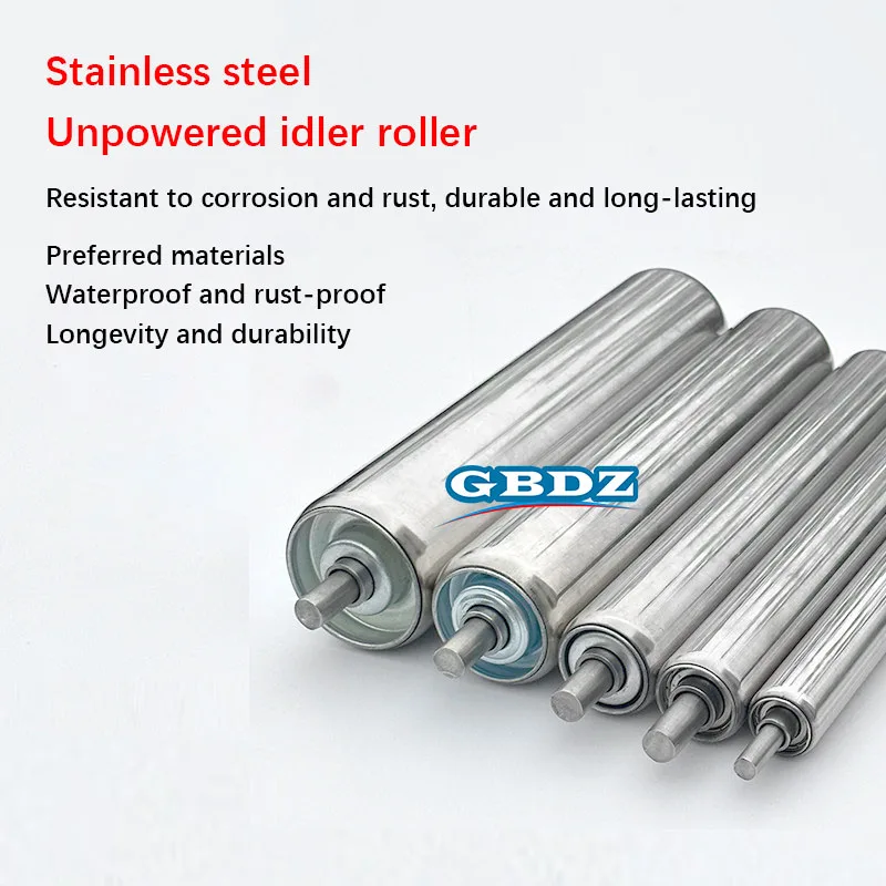 Diameter 25/ Galvanized Roller Conveyors Stainless Steel Total Length 150 200 250 300 350 400 450 500 550 600mm