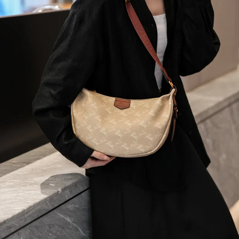 

Diaper Bag Stylish Casual Designer Satchel Elegant Leather Crossbody Handbag For Women Stylish Vintage Tote