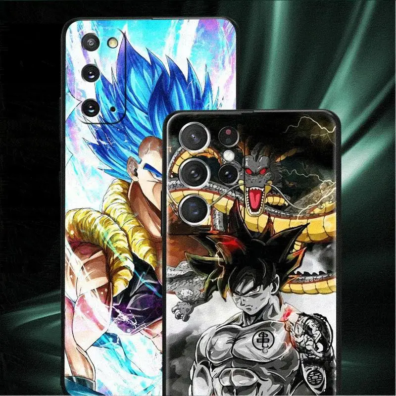 Dragon Ballss G-Goku Case For Samsung Galaxy S24 S23 S22 Ultra S21 S20 FE S10 Plus Soft Phone Shell