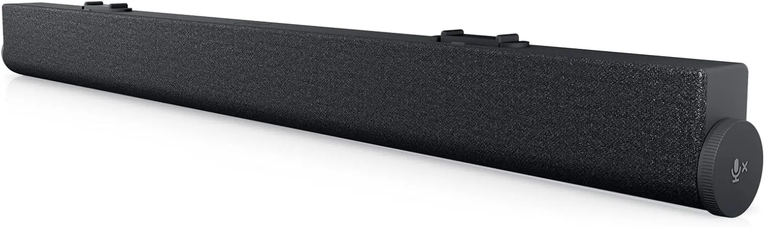 Slim Conferencing Soundbar for Monitor with Magnetic Mount, Mute Mic, Call Control, Zoom & Teams Certified