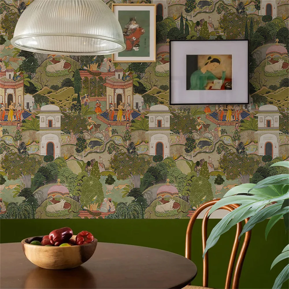 

Обои Peel and Stick с акцентом на стену, обои в стиле французского шинуазри, деревенский фермерский дом для квартир, детской комнаты, дома