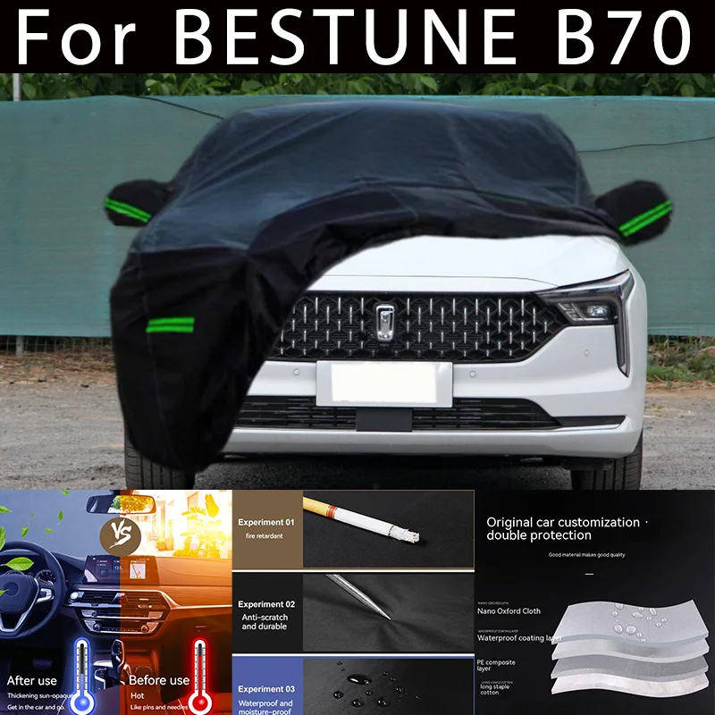 

For BESTUNE B70 Outdoor Protection Full Car Covers Snow Cover Sunshade Waterproof Dustproof Exterior Car accessories