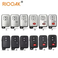 Smart Remote Key Case 2/3/4 Buttons Fob Shell For Toyota Aurion Avalon Landcruiser Camry Highlander RAV4