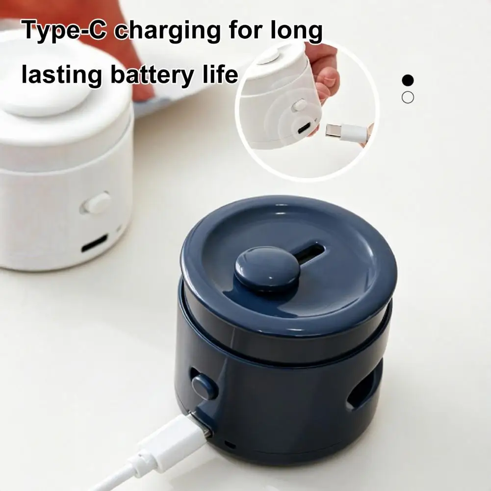 Cordless Bag Sealer Portable Heat Sealer with Cutter Type-c Charging Resealer Machine Magnetic Bag Sealer for Food Storage