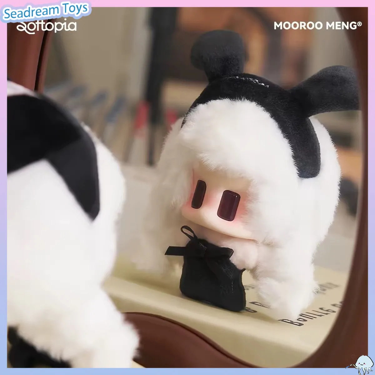 Genuine Softopia MOOROO MENG My Work Buddy Doll Blind Box Soft Stuffed Figure Keychain Bag & Phone Hanging Ornament Trendy Gift