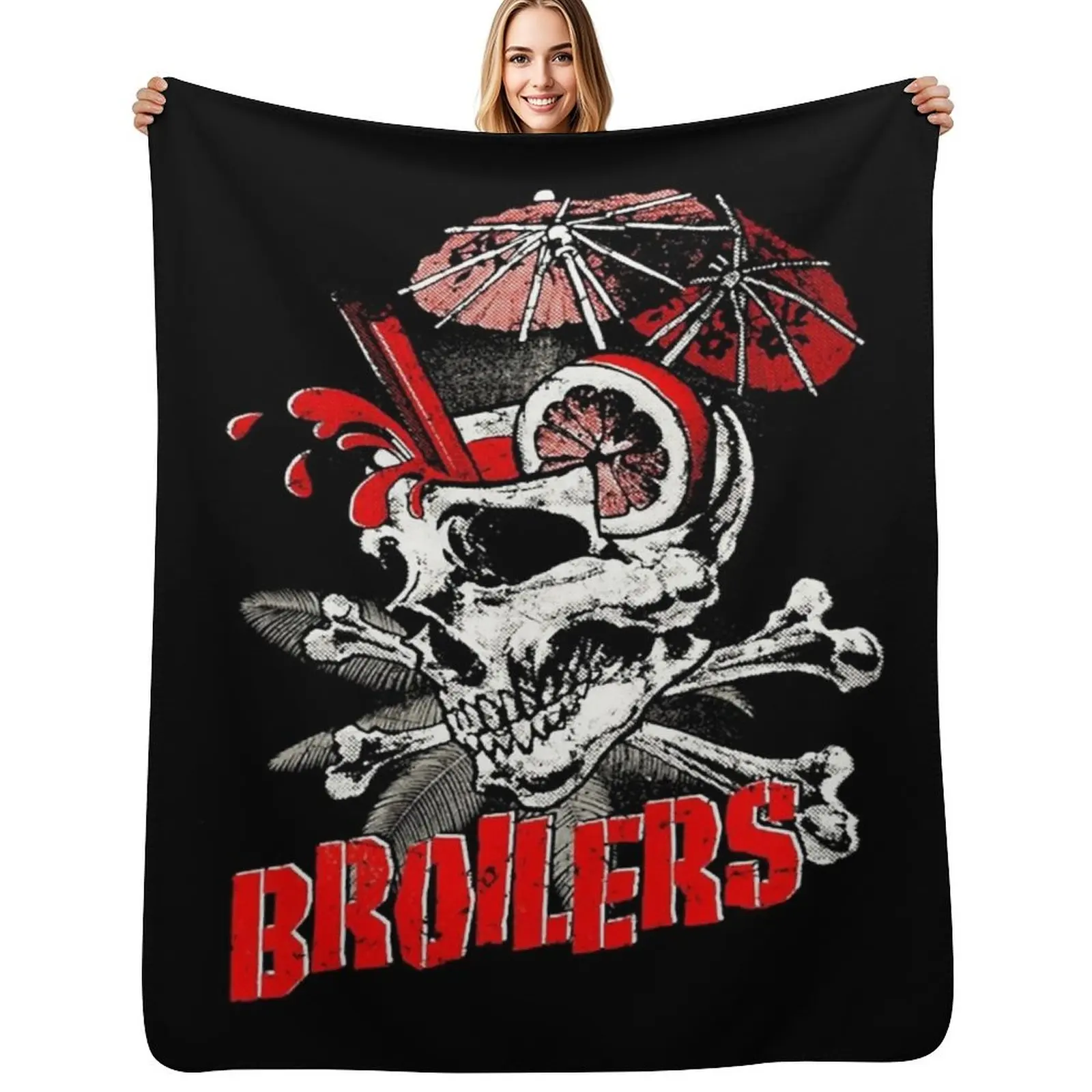 Broiler chicken Throw Blanket Elegant Warm Throw Blanket for Hotel Home