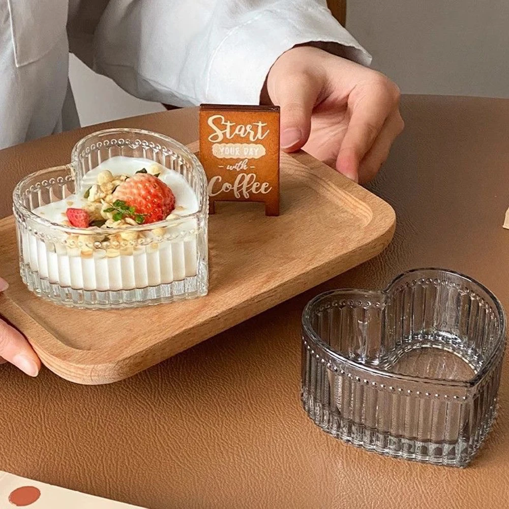 Mini Glass Ramekins For Pudding Versatile For Desserts, Sauces, And Snacks Romantic Candlelights Dinner