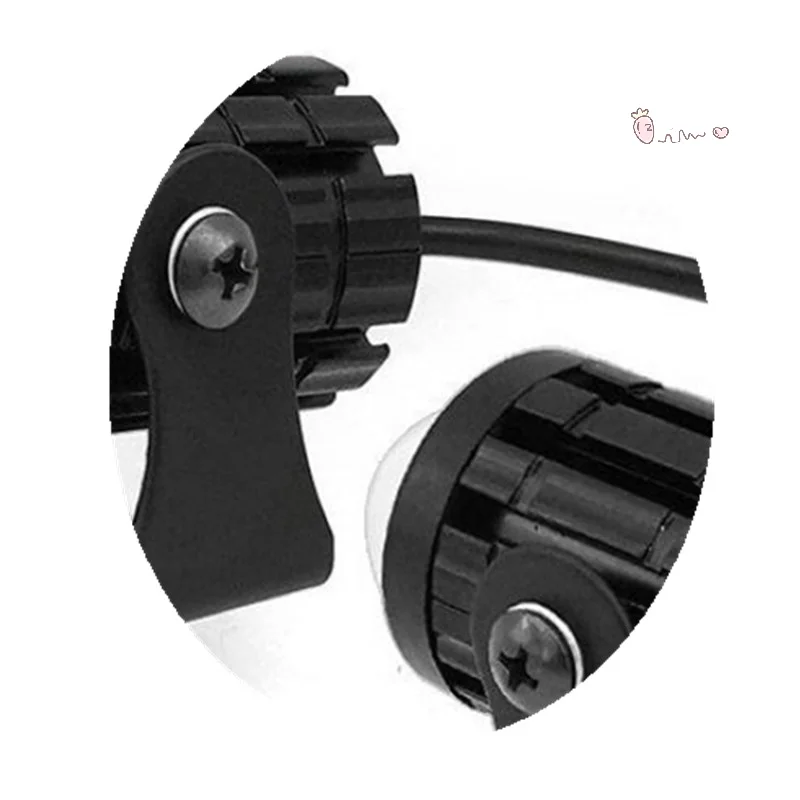 

1/2PCS Universal LED Headlight Motorcycle Mini Driving Spotlights Dual Color White Yellow For Motorbike Truck Trailer Off Road L