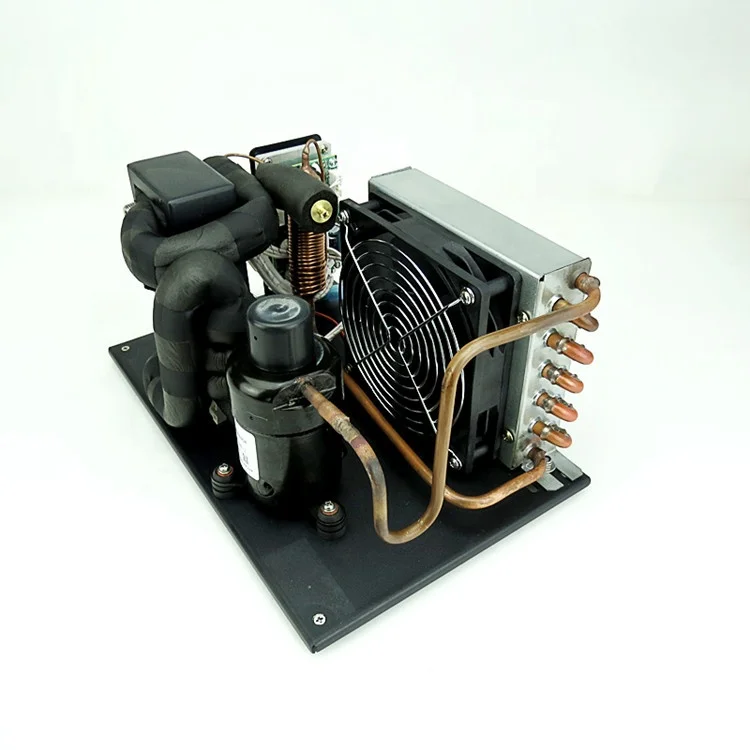 

Gold seller Solar Battery DC 12v24v 48v 400w air Cooled Mini Liquid Chiller Module Unit for Cooling PC