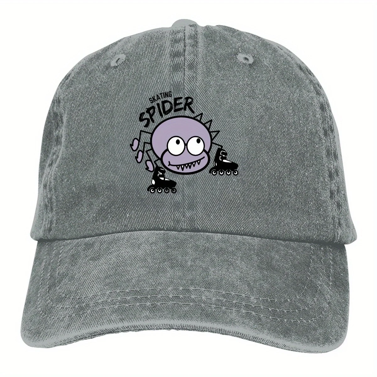 

Новая модель 2025 года, новая бейсболка 2025 года, многоцветная шляпа со страшным пауком и животным, женская кепка с козырьком для катания на коньках, защитные шапки из 100% хлопка