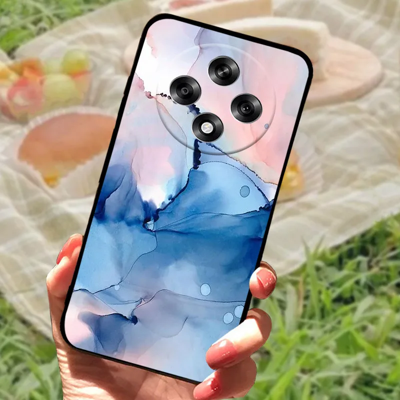 For OPPO Reno 12 F Case Marble Soft Silicone Shockproof Coque For OPPO Reno 12F 5G Protect Phone Case Reno12F Fundas