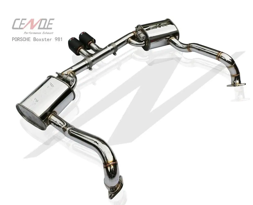 Factory Competitive Stainless Steel SUS304 Pipe Porsche 996 Exhaust for 997 911 987