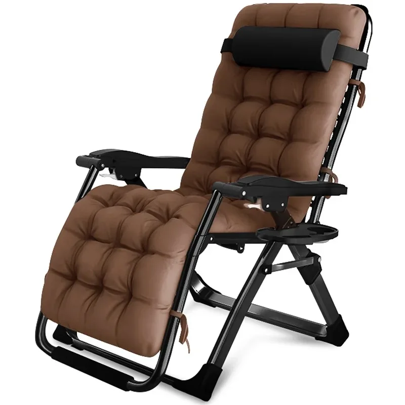 

Sun Lounge Outdoor Zero Gravity Garden Chair Camping Lounge Patio Padded Folding Lawn Recliner Waterproof Workshop Bedroompromot
