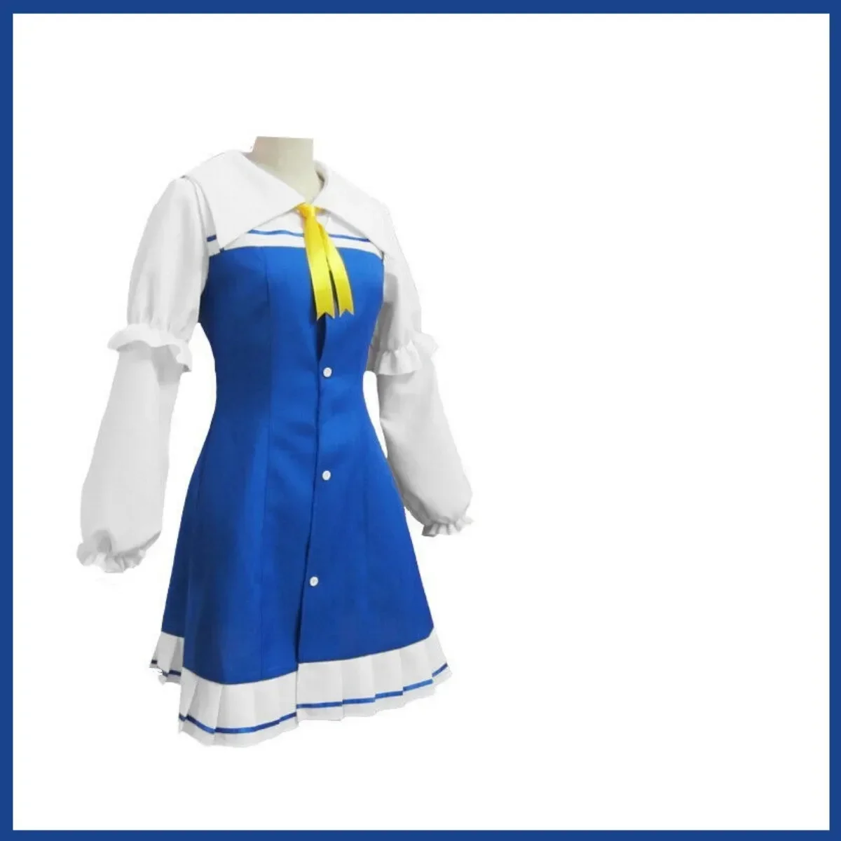 Le travail du jeu Ryuo n'est jamais fait! Hinatsuru Ai Cosplay Costume pour femme, perruque à col beurre, jupe Jk, fête d'anniversaire Kawaii, marin trempé