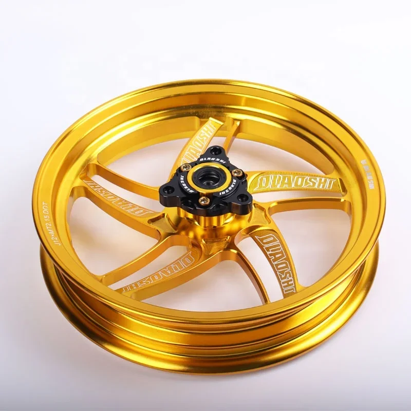 

Phantom 12 "2.15 wide aluminum wheel pedal motorcycle front hub electric golden