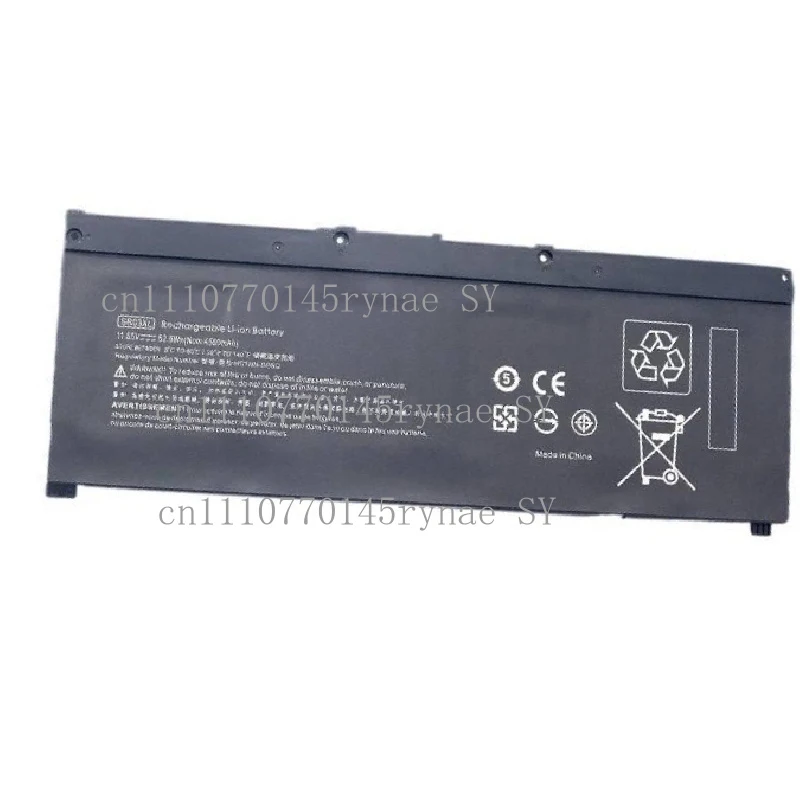 

Аккумулятор для ноутбуков HP Omen 15-CE0XX, 15-DC0XX, 15-CE015DX, 15-DC0003LA, 15-DC0051NR, а также серии Pavilion 15-CB0XX (SR03XL)