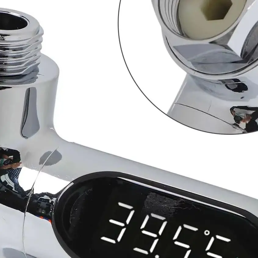 

Светодиодный дисплей Измеритель температуры воды Самогенерирующийся электричество Высокая точность Быстрая установка Точные измерения