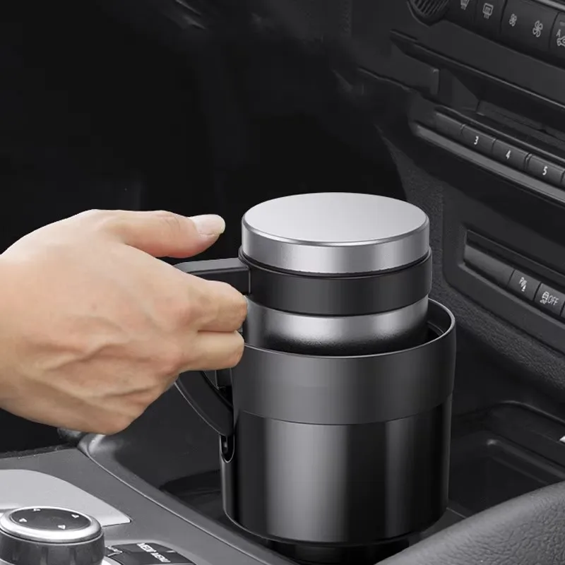 Multi-Funcional Carro Água Cup Holder, Grande Console Central Cup Holder, Carro Coin Box, Bebida Suporte De Armazenamento