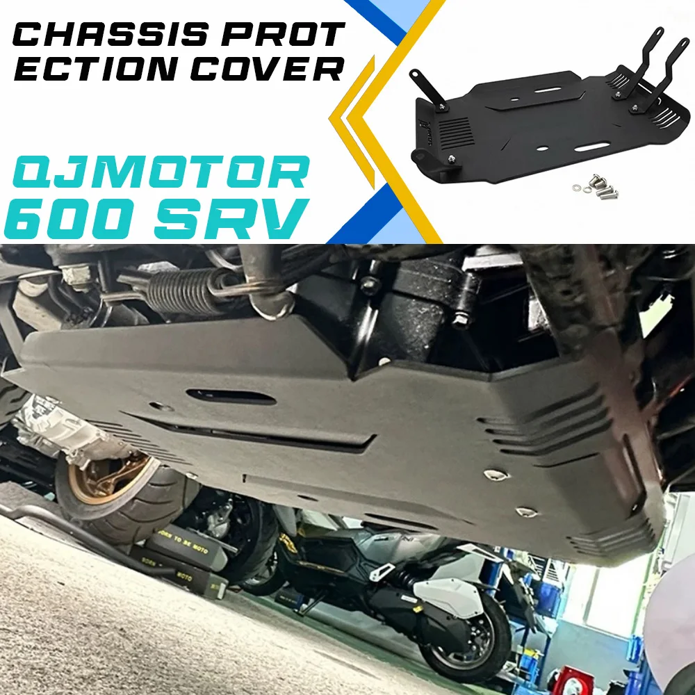 

QJMOTOR SRV 600 Engine Chassis Cover, Protective Underplate and Basket