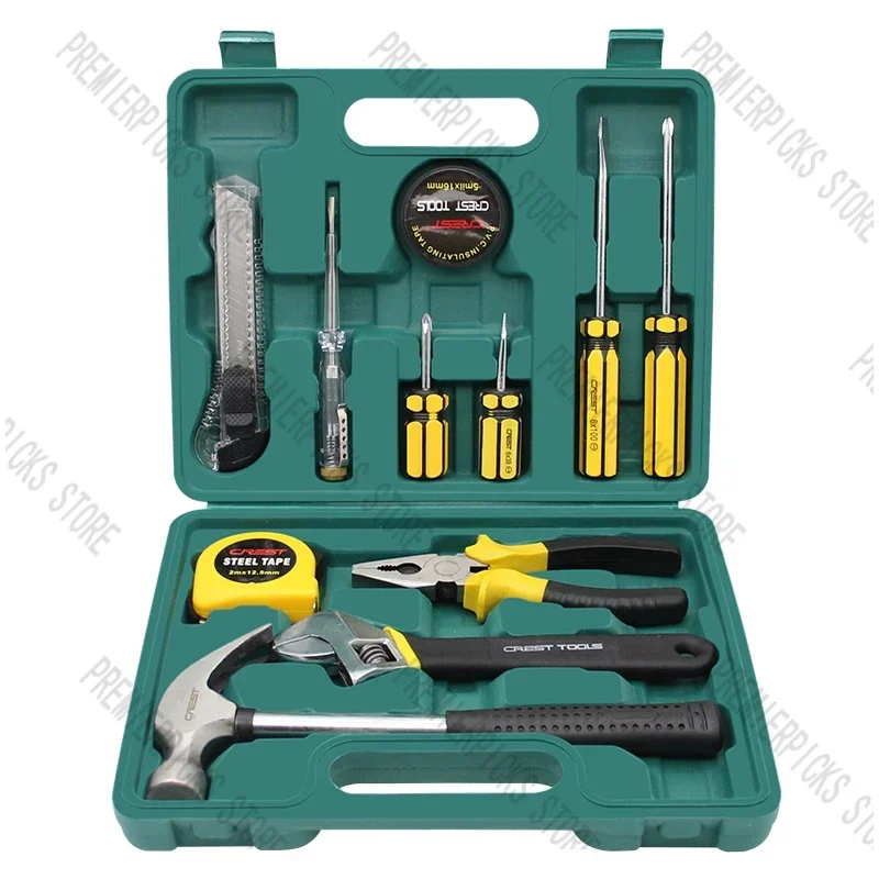 Household toolbox set, German Seiko Daquan, universal, full set of hardware sets, small home maintenance