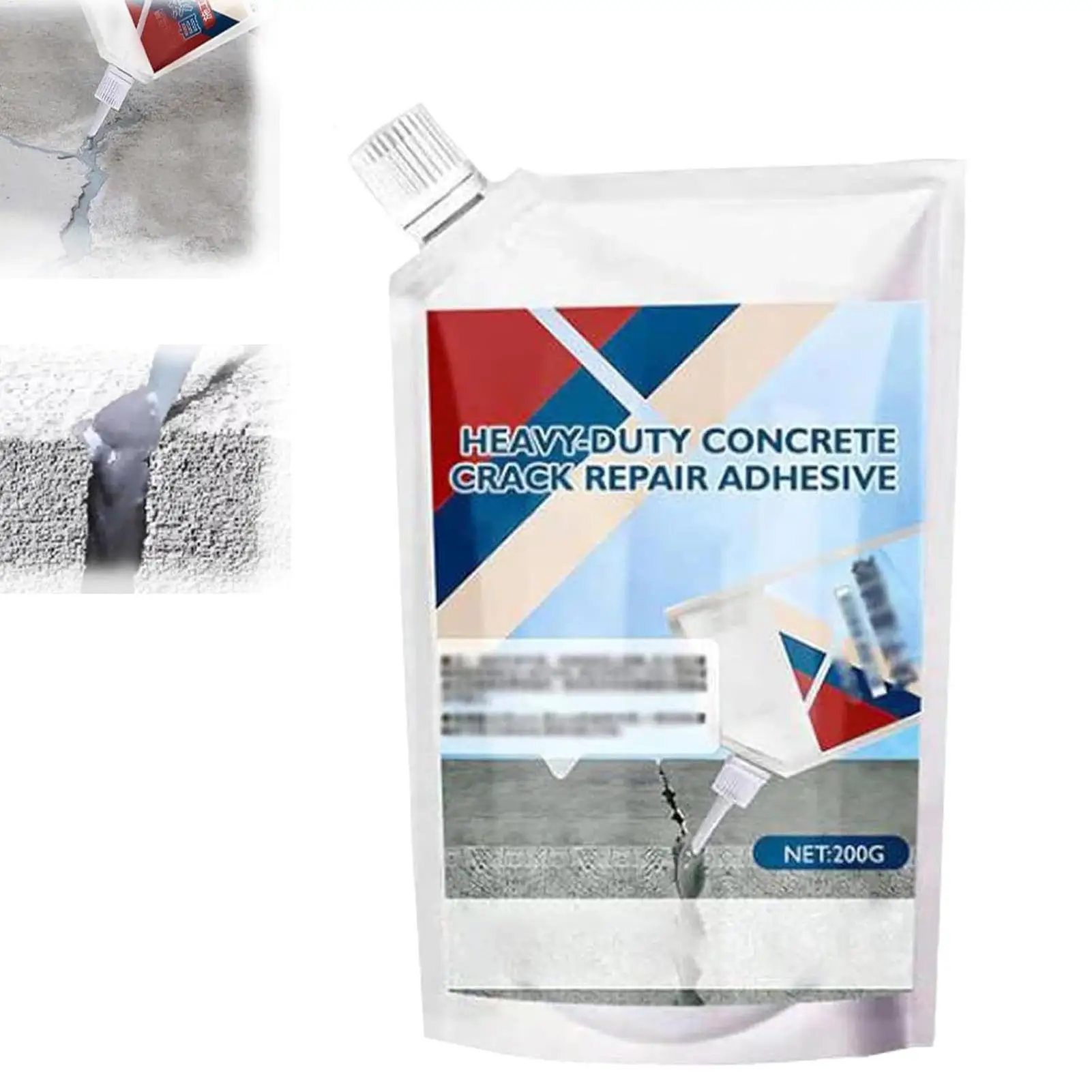 Heavy-Duty Concrete Crack Repair Sealant Concrete Caulk Glue Crack Filler Quick-Drying Self-Leveling Caulking Glue waterproof