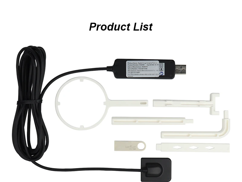 VV Dental Digitaler Röntgen-Bildgebungsdetektor RVG-Sensor mit Intraoralem Bildgebungssystem HD-Bild Radiovisiograph Tragbarer Röntgensensor – Detail 9