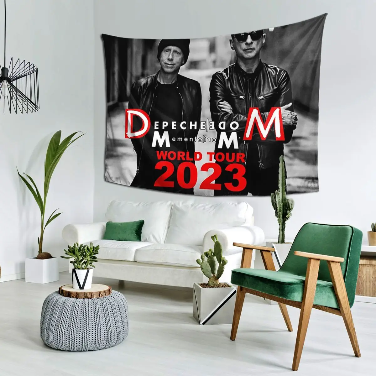 

2023 Depeche Muddee Mori One и 23, гобелен, настенный, эстетический домашний декор, гобелены для гостиной, спальни