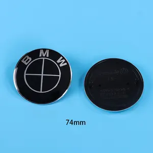 ABS Car Front Deckel Emblem, Rumpf -Heck -Emblem zu BMW M, E46, F10, F30, E39, E36, F20, G20, G30, X1, X2, X3, X4, X5, 74 mm, 82 mm, 2 Pces 8 Hauptverkäufe von BMW X1 - №2