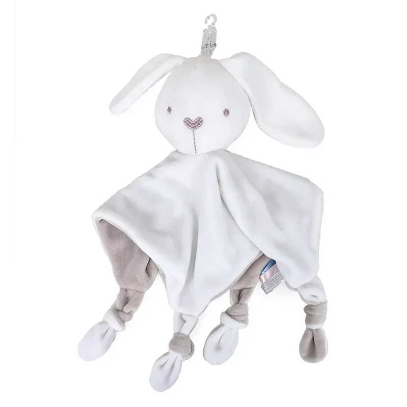 Soft Bunny Comforter Toys Baby Appease Towel 0 12 Months Plush Stuffed Animal Toys Infant Sleeping Doll Soothing Towel