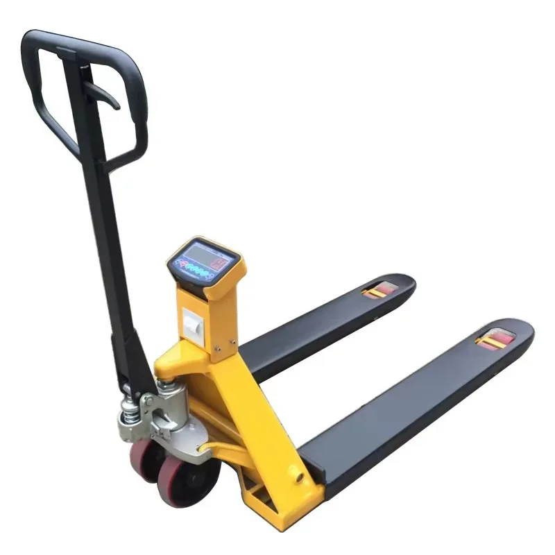 

2 Ton Stable Industrial Warehouse Hand Pallet Jack Scale Hydraulic Pallet Truck Scale With Printer