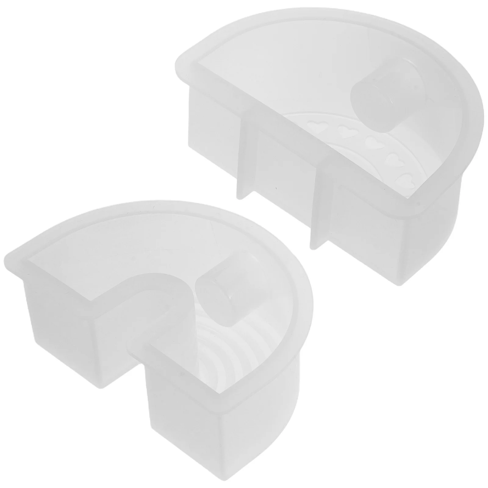 

2Pcs Arch Shaped Holder Silicone Mold DIY Projects Wedding Party Decor Unique Design Silicone Tealight Holder Mold